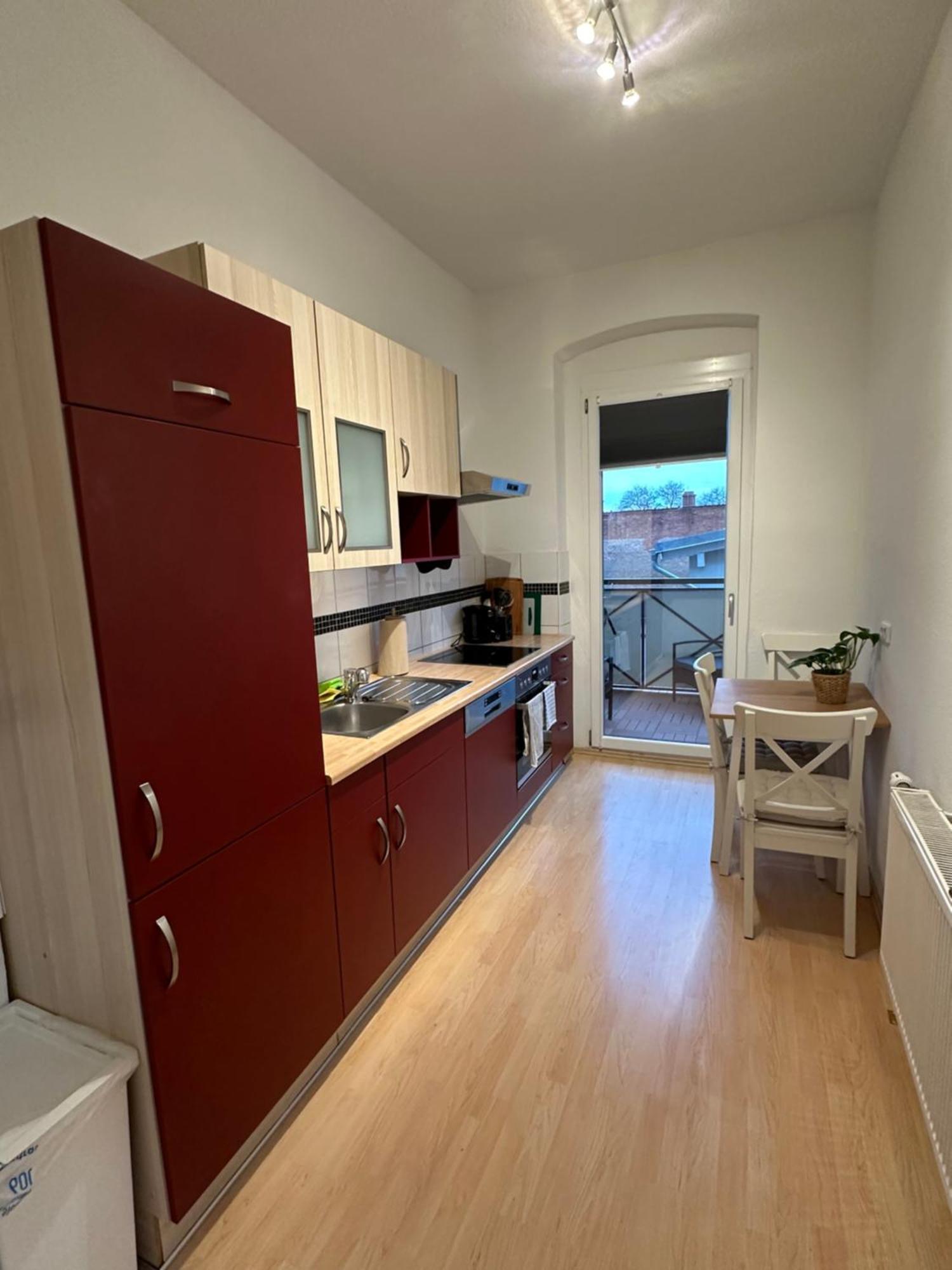 Ferienwohnung Fuer 8 Mit Balkon Erfurt Bagian luar foto